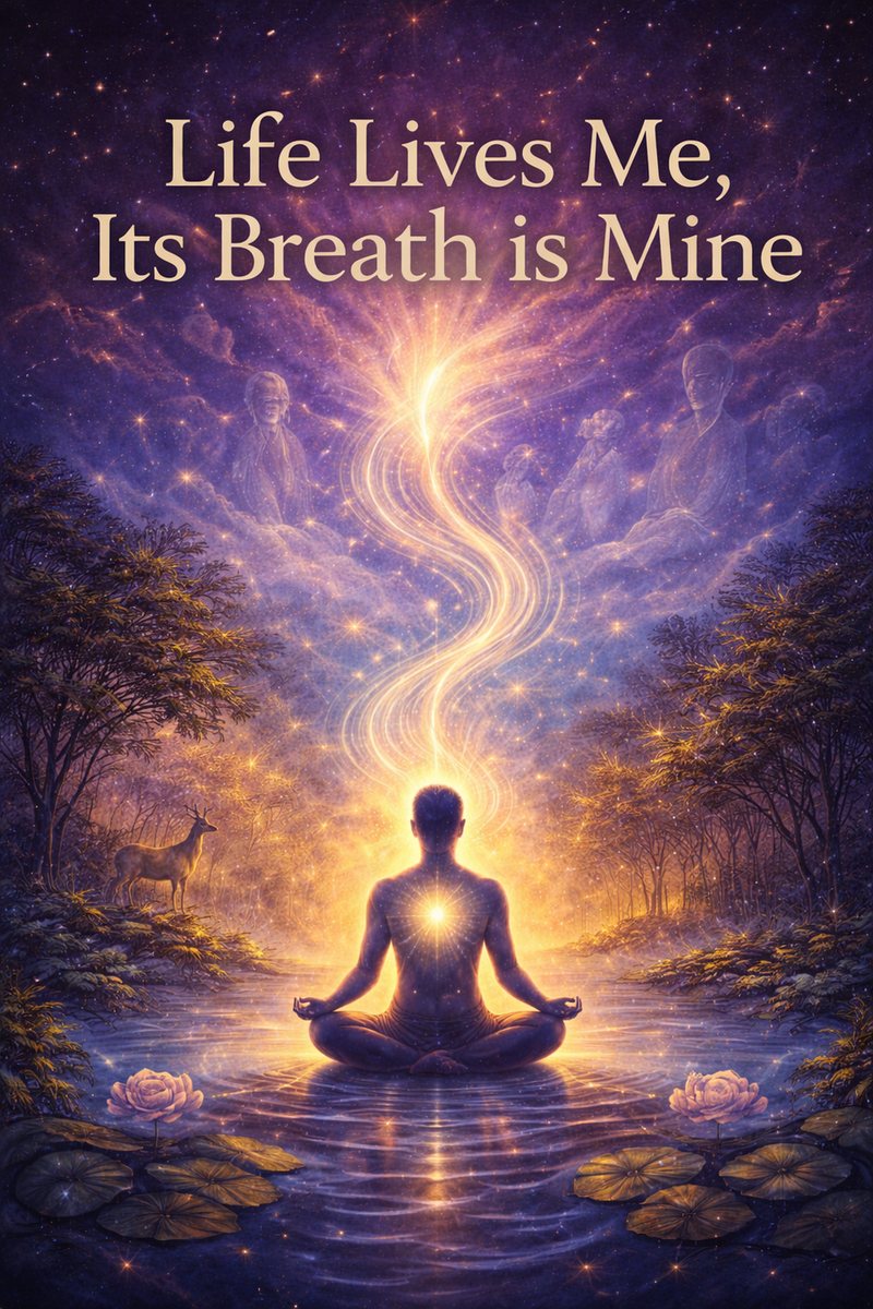 Life Lives Me, Its Breath is Mine — cover art